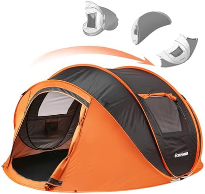 EchoSmile Instant Pop Up Camping Tent, 2/4/6 Person Easy Setup Tent