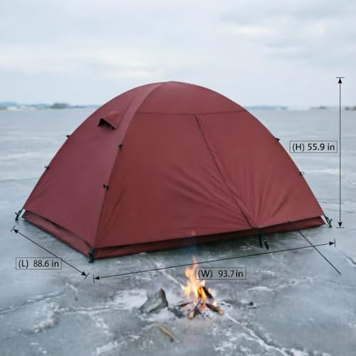 4 Season Light Backpacking Hiking Camping Waterproof Tents for 2/4 Person