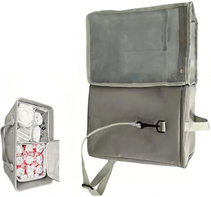 2 in 1 Coolers Organizers Insert for Large Bag Accessories Portable Leak-Proof Ice Chest Mesh Divider Inserts Pouches