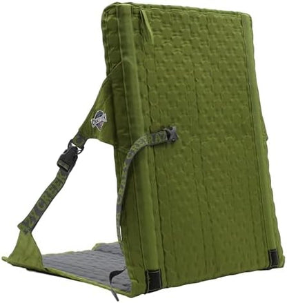 Crazy Creek HEX 2.0 LongBack Chair for Backpacking, Camping and Stadium Use, Extra Width & Back Height for Comfort, 250 LBS Weight Capacity, Adjustable Straps w/Rock Lockster (R) Buckles