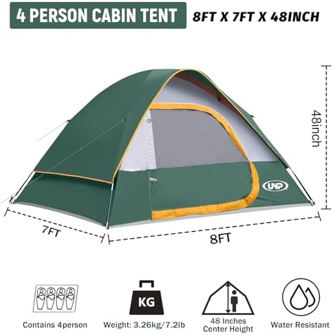 Camping Tent 2-4 Person Dome Tents