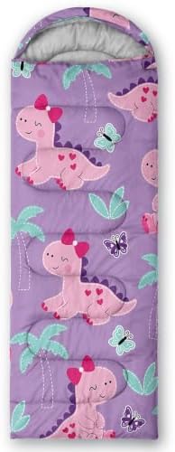 Axolotl Unicorn Sleeping Bag for Kids Boys Girls–Lightweight Warm Cold Weather Sleeping Bags,Waterproof Portable Sleeping Bag with Compression Sack for Camping Backpacking Outdoor Indoor