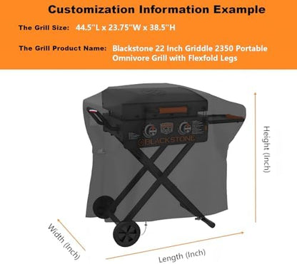 Customizable Outdoor Grill Cover, Waterproof, Fade Resistant