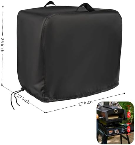 Pizza Oven Cover for Blackstone OTG 17" Pizza Conversion Kit on Griddle