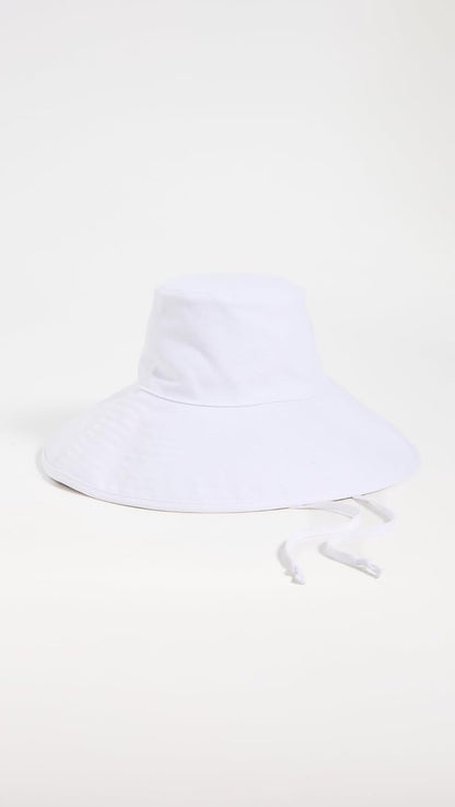 Hat Attack Women's Livvy Canvas Sun Hat with Removable Twill Chinstrap
