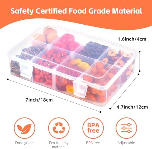 4 Pcs Snack Box Container.
