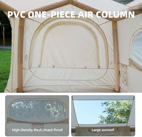 Inflatable Camping Tent with Hand Pump