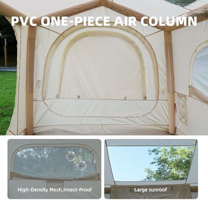 Inflatable Camping Tent with Hand Pump