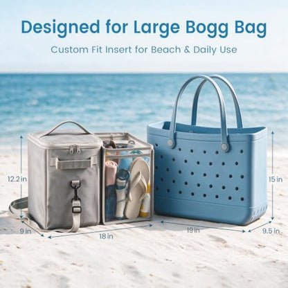 2-in-1 Cooler Organizer Insert for XL Bogg Bag Accessories