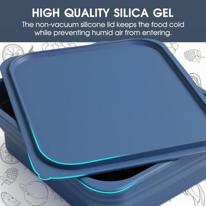 Silicone Cooler Basket for YETI Tundra 45，Dry Goods Trays - Divider and Organizer Accessories for Camping, Tailgating and Storage