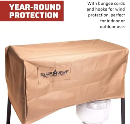 Camp Chef Patio Cover for 2-Burner Stoves, Beige
