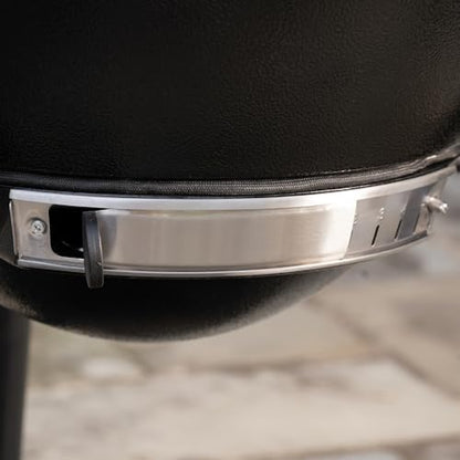 Char-Griller® AKORN® 20-Inch Kamado Charcoal Grill and Smoker with Triple-Wall Insulation and EasyDump™ Ash Pan with 445 Cooking Square Inches in Black