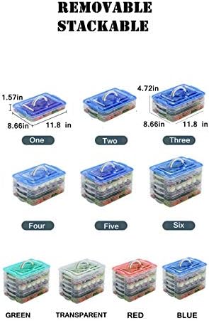 Stackable Carrier Snack Cookie Meat Bacon Charcuterie Container
