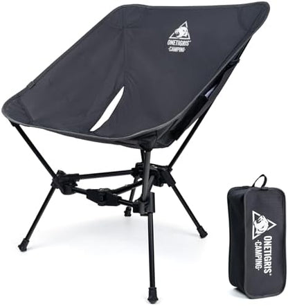 ONETIGRIS Tigerblade Camping Chair, Lightweight Folding Backpacking Hiking Chair, Compact Portable 330 lbs Capacity