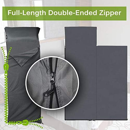 Frelaxy Sleeping Bag Liner, XL Travel Sheet for Camping, Hotels and Hostels