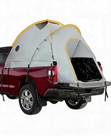 8FT Pickup Truck Bed Tent for Camping, Waterproof, Portable Truck Camper