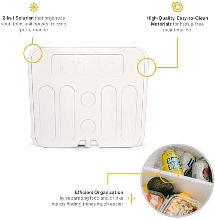 RTIC Ultra-Tough Cooler Freezable Divider Insert Accessories Perfect for Organization