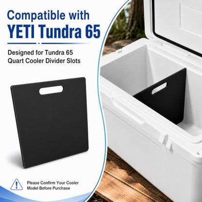 Cooler Divider Cutting Board Compatible with YETI Tundra 65 Quart Cooler