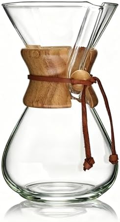 AGOGO Pour Over Coffee Maker Set, 34oz Classic Style, 304 Stainless Filter