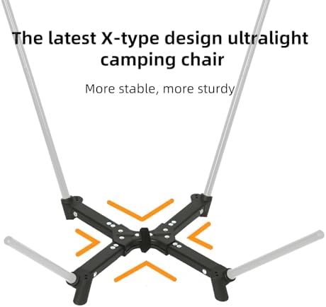ROCK CLOUD Portable Camping Chair Lightweight Folding Chairs Outdoor for Camp Hiking Backpacking Lawn Beach Sports