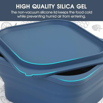 Silicone Cooler Basket for YETI Roadie 15，Dry Goods Trays - Divider and Organizer Accessories for Camping, Tailgating and Storage