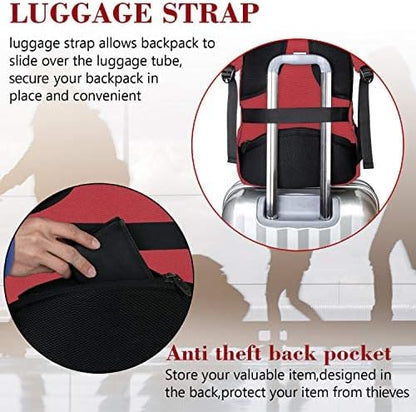 MATEIN Laptop Backpack for Womens, School Backpack with USB Port for Student Supplies and College Accessories, Water Resistant Travel Daypack Cute Book Bag for Teens and Ladies Fit 15.6 In Computer