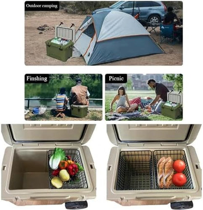 Cooler Basket for YETI Tundra Haul, Yeti Roadie 48, YETI Roadie 60,Compatible with Other lgloo Accessories Cooler Locks,Ice etc,Coolers Basket Keeps Food Dry.