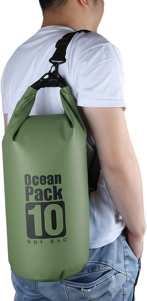 Dry Bag Waterproof Backpack 5L/10L/20L/30L Roll Top Waterproof Bag,Floating Dry bags for Kayaking,Swimming,Boating,Camping,Beach.