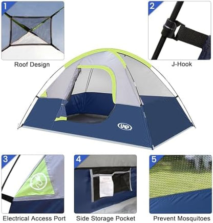 Camping Tent 2-4 Person Dome Tents