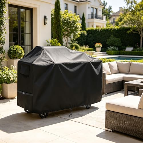 66 Inch Grill Cover for Royal-Gourme-t Gas Grill Pizza Oven Combo 3-in-1