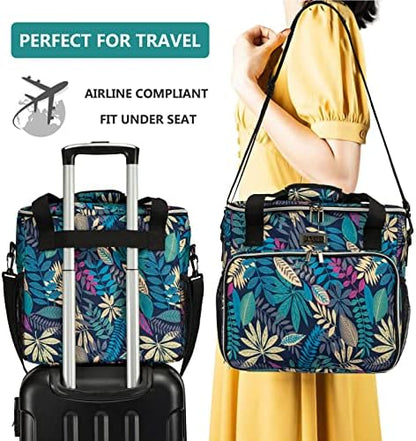 BAGLHER Dog Travel Bag, Pet Travel Bag (ALL Pet Travel Supplies), With 2 Pet Food Containers and 2 Collapsible Silicone Bowls; Essential Kits for Travel Hawaii