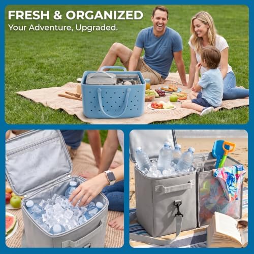 2-in-1 Cooler Organizer Insert for XL Bogg Bag Accessories