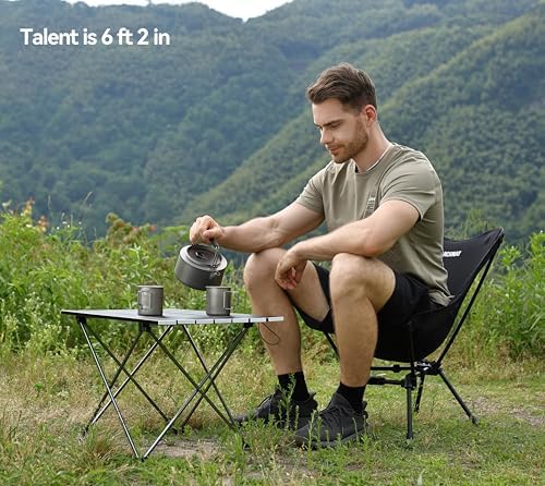 MARCHWAY Lightweight Folding Camping Chair, Portable, Compact and Sturdy