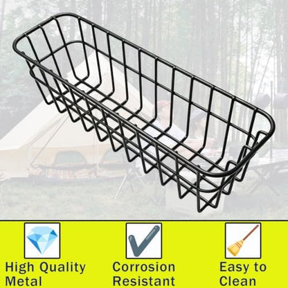 Cooler Basket for RTIC 22 QT Ultra-Light Cooler - Dry Goods Tray, Breathable Steel Wire Construction, No Condensation, Keeps Food Dry & Chilled, Outdoor Camping Beach Tailgate Accessories.