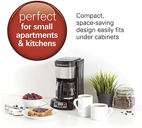 Hamilton Beach 5 Cup Drip Coffee Maker with Easy FrontFill Basket