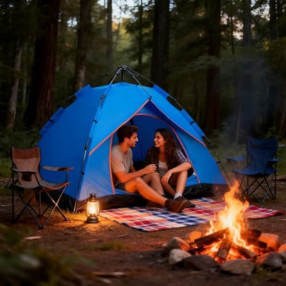 DIMAR GARDEN Pop Up Camping Tent Instant Automatic Tent,Outdoor Quick Setup