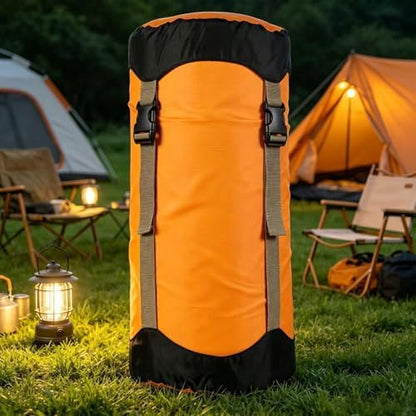 Compression Sack, Compression Stuff Sack, Water-Resistant & Ultralight Sleeping Bag Stuff Sack - Space Saving Gear for Camping, Hiking