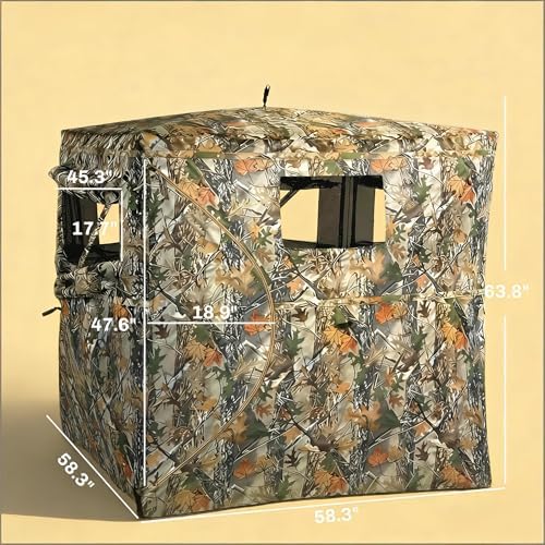 Pop Up Camping Tent, Waterproof Family Tent, Easy Set Up, Large2P