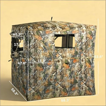 Pop Up Camping Tent, Waterproof Family Tent, Easy Set Up, Large2P