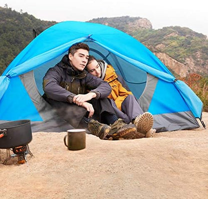 BISINNA 2/4 Person Camping Tent Lightweight Waterproof Backpacking Tent