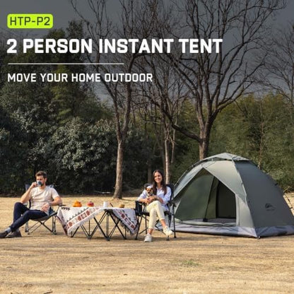 Happy Travel 2/4 Person Camping Tent, Instant Easy Pop Up Tents for Camping