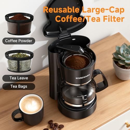 Coffee Maker, 5 Cup Drip Coffee Machine