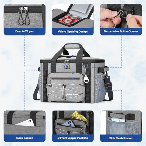Maelstrom 30/40 Can Soft Cooler Bag, Leakproof Insulated Ice Chest