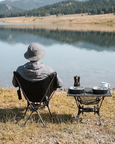 Gonex Portable Camping Table, Lightweight Foldable Camp Side Table