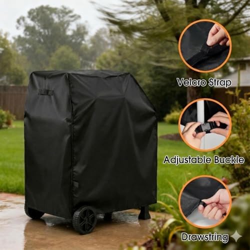 Grill Cover for Nexgrill 810-0047 Cart Style Charcoal Grill