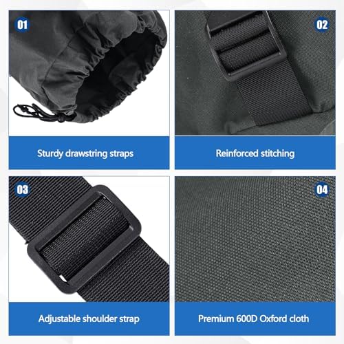 48" Large Camping Chair Bag Replacement, Folding Chairs Bag, Grey