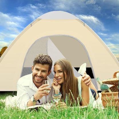 Portable Camping Tent, 2 Person Lightweight, Waterproof Windproof, UV Protection for Outdoor US