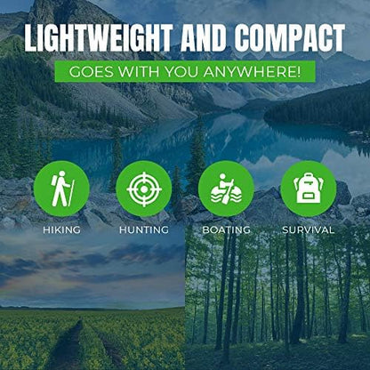 MEKKAPRO Emergency Shelter Survival Tent, Waterproof Camping Kit - 2 Person