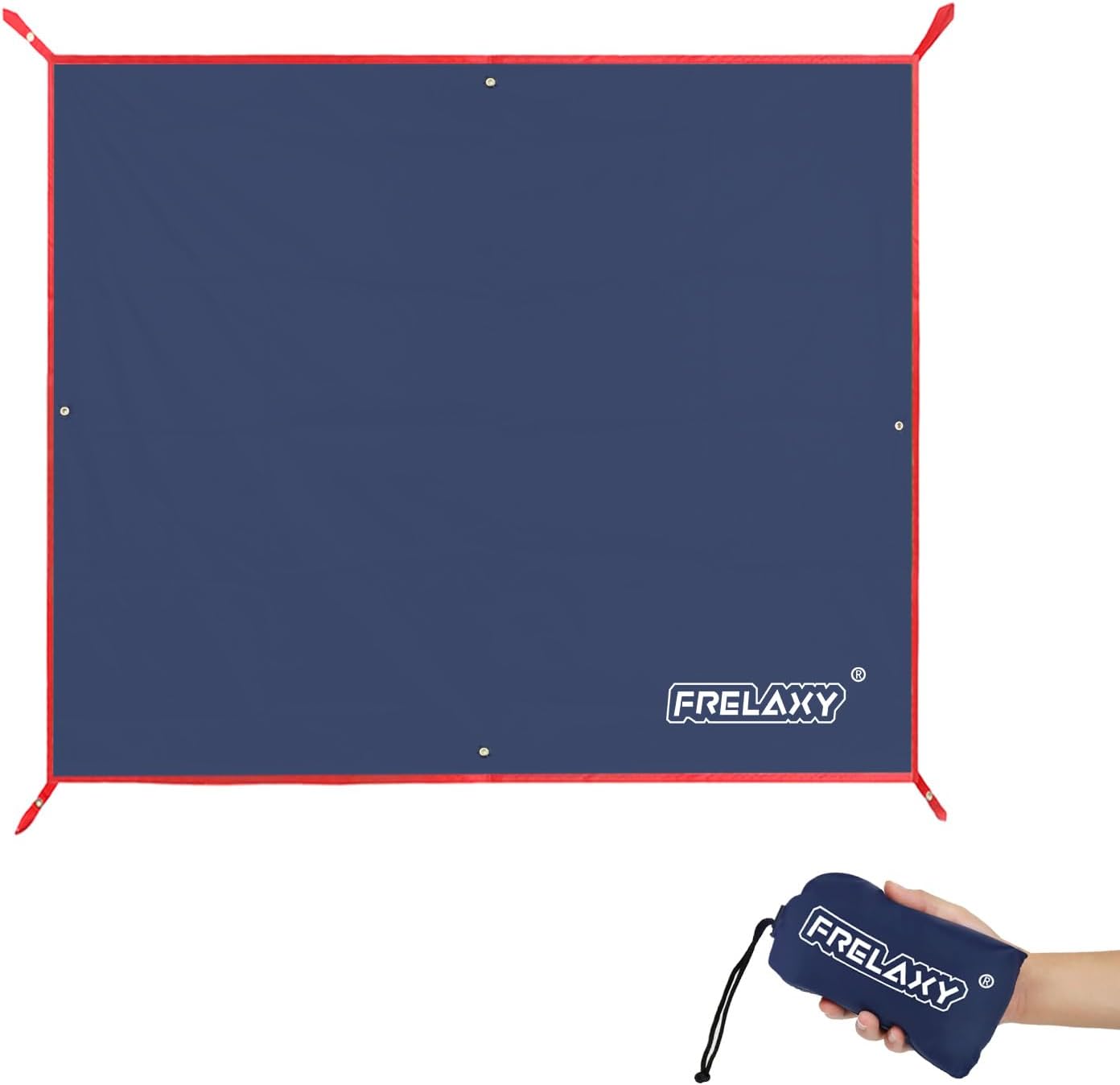 Frelaxy Tent Footprint, Waterproof Camping Tarp, Durable Tent Floor to Elevate Your Camping, Hiking, Backpacking, Hammock, Beach Experience