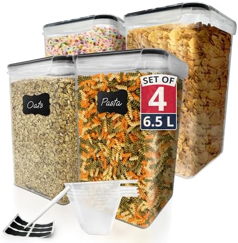 Reli. 6.5L Airtight Food Storage Containers with Lids | XL